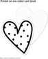 Carson Dellosa Kind Vibes 36-Piece Heart Bulletin Board Cutouts, Bright Neon and Black & White Heart Cutouts for