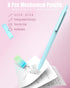 Four Candies 39 PCS Aesthetic School Supplies, Cute Pen Case, 12 Pastel Highlighters, 5 Black Ink Gel Pens