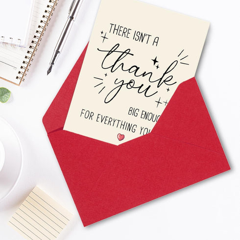 Hongshan Funny Thank You Card, Thank You Card for Men Women, Thank You Gifts Card for Teacher Boss, Happy Appreciation