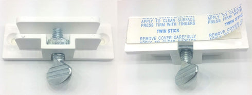 Real Estate Sign Holders & Sign Clips - 4 Each for Hanging or Attaching Signs and Riders to Posts