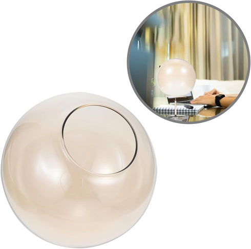 1pc Angoily Glass Lampshade Accessories Nightstand Cover Lace Lamp Shade Dust Cover Lampshade Home Decor