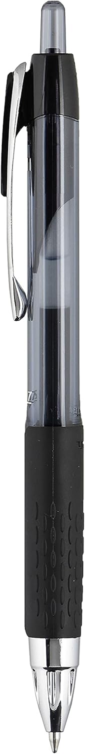 Uni-Ball Signo 207 Gel Pen, 12 Pack, 0.5mm, Black Writing Instrument