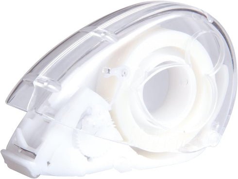 One-handed Compact Tape Dispenser, HariMouse, White
