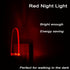 2 Pack GREENIC Red Plug in LED Night Light Dusk to Dawn Sensor for Bedroom, Bathroom, Kitchen, Hallway