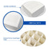 36-Well Lab Freezer Box with Lid, Cryo Storage Box for 15ml Centrifuge Tubes, White Cardboard Freezer Lab Box, 5 Pcs