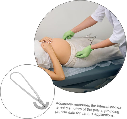 FRCOLOR Accurate Pelvis Measuring Gauge for Internal and External Diameter Assessment Compact and Portable Design