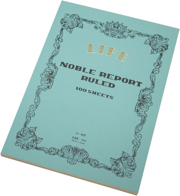 Life Noble Report Ruled Notebook, A4 R62