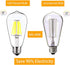 12V Edison Bulb, 6W E26, 12V LED Bulb, 60W Equivalent, Daylight 6000K for RV Camper Marine, 3 Pack