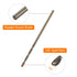 10pcs M35 High Speed Steel Cobalt Jobber Drill Bits 1.3mm / 0.051" HSS Twist Tool for Stainless Steel Copper Wood