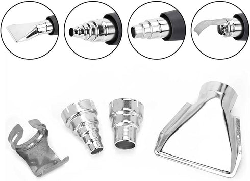 4Pcs Heat G Air Nozzles Electric Kit Accessories for Heat G Tools Industrial Shrink Wrap