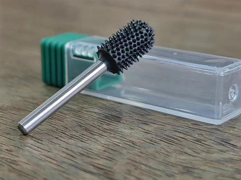 Extreme Spikes Rotary Burr, 1/8" Shaft, Very Coarse Woodworking Attachment for Dremel and Foredom Tools