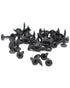 100pcs #6 x 5/8" Flat Head Phillips Drywall Screws, Fine Thread Sharp Point Wood Screw, Carbon Steel 1022A