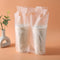 EGV 300PCS Clear Handle Drink Drinking Poly Plastic Packaging Bags,Drink Carrier, for Delivery