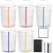 5 Pcs 5 Gallon Reusable Mesh Filter Bags, Nylon Filter Bags with