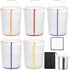 5 Pcs 5 Gallon Reusable Mesh Filter Bags, Nylon Filter Bags with