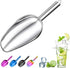 Egiriouth Metal Ice ScoopKitchen Ice Scooper for Ice Maker,Stainless Steel Small Ice Scooper