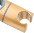 dDanke 24mm 4.4x1.5x0.9in Gold Adjustable Shower Head Holder for Riser Rail ABS Bathroom Slide Bar Mount Bracket