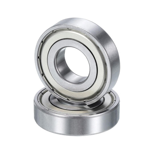 uxcell 4 Pcs 16001-2Z Deep Groove Ball Bearing, 12mm x 28mm x 7mm High Carbon Chrome Steel Z3
