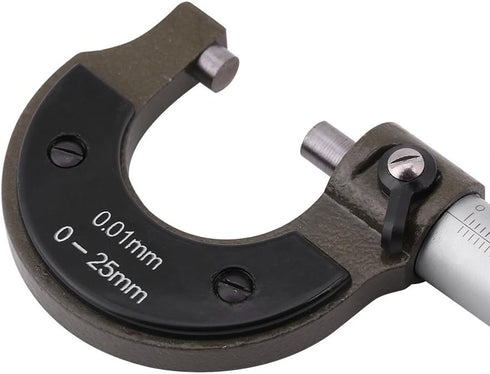 Outside Micrometer, Alloy Professional Metric Inch Measuring Tool Set, High Precision Graduation Thickness Gauge