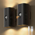 GOODEA Rechargeable Night Light with Motion Sensor, 2200mah Battery Operated Warm White