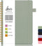 Halowrite Spiral Notebook, Lined Journal for Work, 6"x8.5", Hardcover with Pen Loop, 160 Pages, 100 GSM Thick Paper