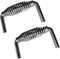 LavaLock Island Outdoor, LLC 5-3/8" Stainless Spring Handle with 1/2" Steel Rod, Weld ON (2), 6" Wide, 3.5" Tall