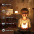 Dimmable Baby Night Light: Eye-Caring Soft Warm White LED Touch Lamp | USB Rechargeable Portable Bedside for Nursery