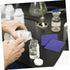 Mobestech 2pcs Sheet Blue Glass Cobalt Clear Gel Reflective Fire Glass for Labs Experiment Science