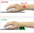 Ergonomic Mouse Pad with Wrist Support, Dumpster on Fire Design, Gaming Mousepad with Non-Slip Base