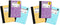 Mini Composition Notebook Set - 6 Small Books - 4.5 x 3.25 Inches by Daisy Bundles