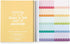 Erin Condren 8.5" X 11" Wildflowers Spiral Bound Coiled Notebook - 160 Lined Pages, 80 Lb Thick Paper, Stickers Included