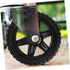 4pcs OUNONA Replacement Wheels for Shopping Cart Rolling Cart Wheel Caster for Grocery Trolley Pu Material