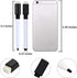 Magnetic Dry Erase Markers Whiteboard Erase Marker with Erasers Cap for School and Office, Black (60 Pieces) by Boao