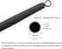 MECCANIXITY Spring Tube Bender 500mm Long for 1/2" PVC Pipe, OD 14.5mm/0.57" Steel Pipe Bending for Home Renovations.