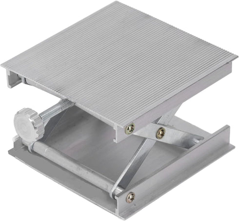 Asixxsix Lab Jack - 3.5x3.5 Inches Aluminum Alloy Support Platform, Expandable Lift Height to 3.4inch