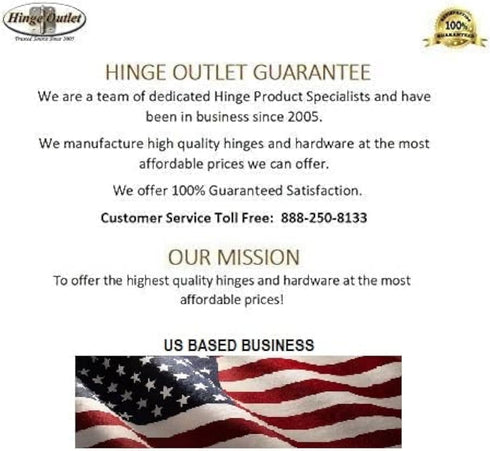 Hinge Outlet Hinge Pins for Doors, 3.5 inches, Satin Nickel, 3 Pack