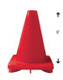 Cortina Sport Cone, Polyethylene, 6" Height, Red, 03-500-34-11