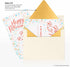 LUXPaper A2 Contour Flap Invitation Envelopes | Gold Metallic | 4 3/8" x 5 3/4" | 80lb. Text | 50 Qty