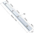 2020 Series Aluminum Profile Straight Line Connector,Inner Straight Carbon Steel Zinc Plating Bracket Fastener with M5 Screw ,for T Slot 6mm Aluminum Extrusion Profile Accessories Pack of 8