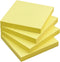 Sticky Notes 3x3 Self-Stick Notes Bright Colors Sticky Notes 4 Pads 100 Sheets/Pad (Yellow) by Eastern Wolf