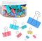 Joyberg 125Pcs Binder Clips, Assorted Sizes for Office Supplies, Home, and School