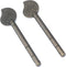 Door Lock Latch Antique New Chinese Style Bronze Furniture, Vintage Hardware L8.6cm/3.39" 2 PCS Lock Bolt Locking Pin