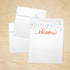 LUXPaper Square Invitation Envelopes | 6 1/4" x 6 1/4" | Peel & Press | White Linen | 80lb Text | 50 Qty