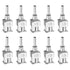 10pcs 15Gauge Stainless Steel Dispensing Needles, 1/4" Blunt Tips for Thick Liquids, Ink, and Lab Use