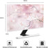 22, 23, 24, 25 Inch Baocicco Cherry Blossom Waterproof Computer Monitor Cover Watercolor Floral Japanese Chinese