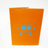 Pop Up School Bus Card - 3D Greeting Card for Happy Birthday, Congratulations, New School Year Gift