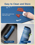 7 Warming Mat for Food, Food Warming Mat with Temp Master Aadjustable Warming Tray, Thermochromic Line, Roll Up Buffet