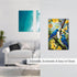 Sturin Summer 1 3X5 Spring Blue Bird Floral Wall Plate Light Switch Cover Gang Single Toggle Toggle Switch Art Plates