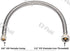 EZ-Fluid Plumbing 30" x 1/2" Fip x 3/8" Comp S.S Braided Flexible Water Hoses Connectors for Faucets