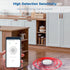 Haozee Pack 3, Zigbee2MQTT Zigbee Water Leak Detector Sensor for Home, of Water Alarm with Battery Operated, Zigbee Hub